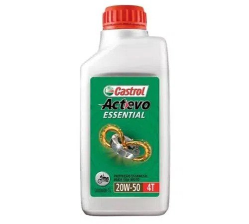 Óleo Castrol Actevo Essential 4T 20W50 - 1 LT