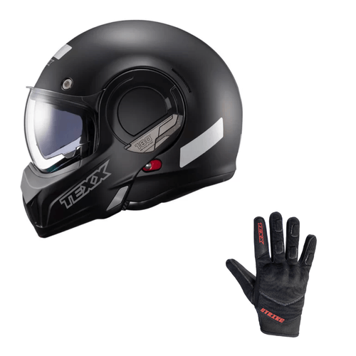 Capacete texx stratos 180  escamotiavel