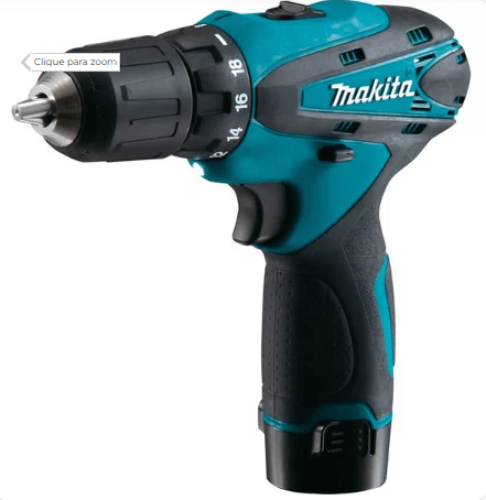 Furadeira e Parafusadeira a Bateria 12V Bivolt - Makita DF330DWE