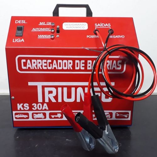 Carregador de Bateria Automotivo TRIUNFO Mod. 304 - 30 A