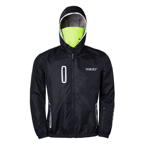 Jaqueta texx corta vento neon/preto