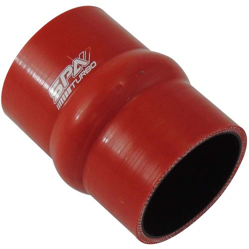 Mangueira de Pressurização de Silicone  Reta com hump 2 1/2" x 100mm - Spa Turbo - Unidade - Veículos Leves e Pesados