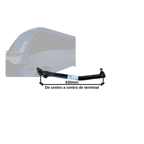 Barra de Direcao Agrale V8 OEM 602500716000 635mm LB533