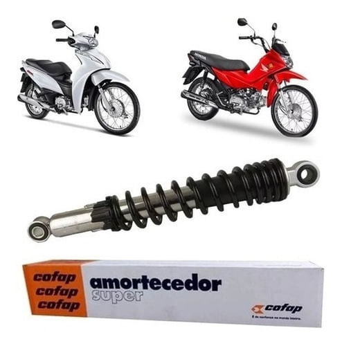 Amortecedor Honda Biz100 Biz125 Pop100 Original Cofap 22535m