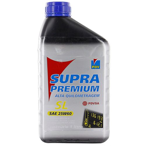 ÓLEO DE MOTOR 25W60 SJALTA QUILOMETRAGEM 1LITROPDV