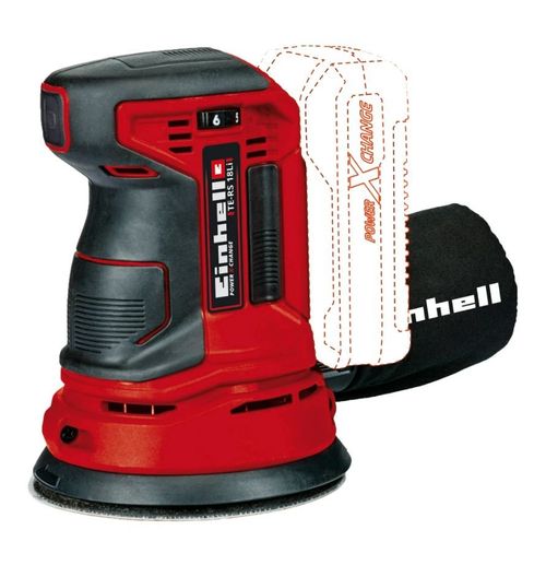 Lixadeira Roto Orbital TE-RS 18 Li Solo a Bateria 18V 	2 mm Einhell