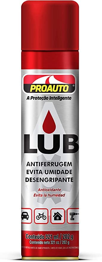 DESENGRIPANTE PROAUTO LUB - 12 X 321 ML