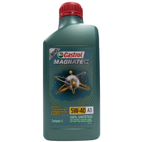 Óleo Lubrificante do Motor Castrol Magnatec  SP 5W40 A3/B4 VW 502 00/505 00 100% Sintético - 1L