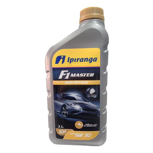 Óleo Lubrificante do Motor Ipiranga 5W30 F1 Master Sintético SP - 1L