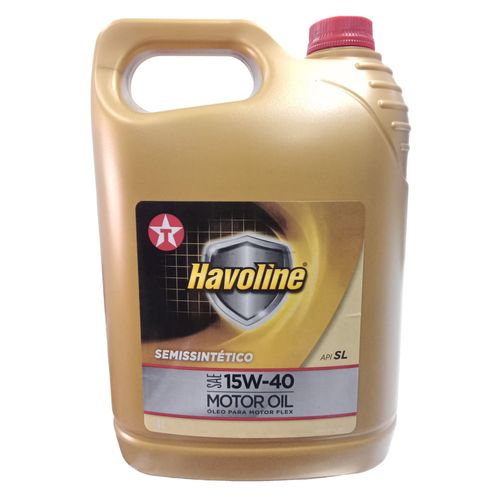 Óleo Lubrificante do Motor Havoline 15W40 API SL Semisintético - 4L