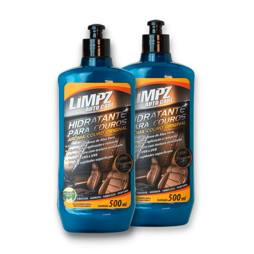 Hidratante De Couro Aroma Couro Original  Limpz Auto 500 Ml