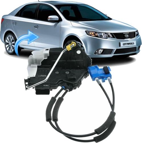 Fechadura Eletrica Porta Cerato 1.6 16V de 2009 À 2013 - Dianteira Direita