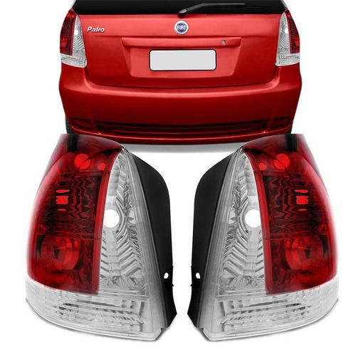 LANTERNA TRASEIRA BICOLOR FIAT PALIO G3 2004&gt;2007