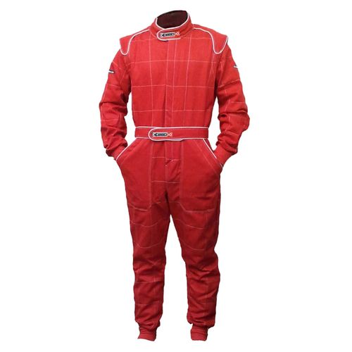 Macacão Xceed para Kart com Forro Vermelho