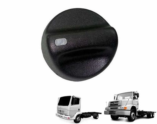 Botão Ar Quente Painel MB 709 710 712C 912 1215C 914C 1318 L1620 L1618 1938 LS1941 0008220102