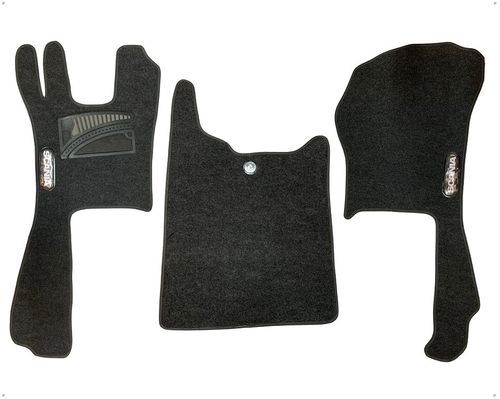 Jg Tapete Carpete Aveludado Preto Para Caminhão Scania Cabine G Série 5 Automático / Manual