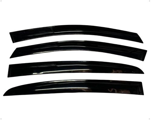 Calha De Chuva Acrílico Para Carros Novo Fiat Palio de 2012 até 2017 - 04 Portas