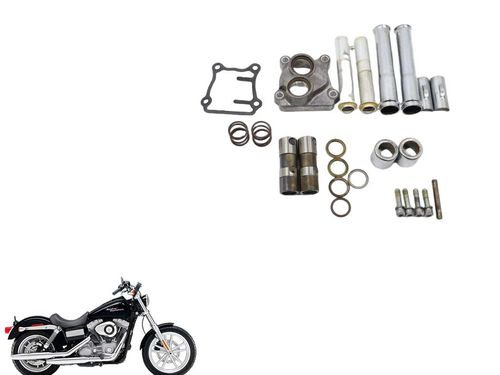 Capa e Base Vareta Válvula (r) Harley-davidson Dyna Super Glide 08-10