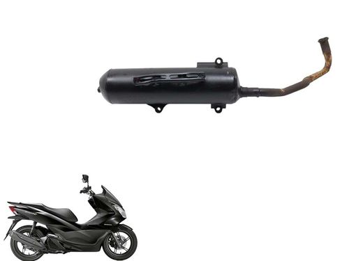 Escapamento Honda Pcx 150 13-15c/avaria