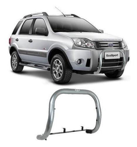 Para-choque De Impulsão Ecosport 2008 A 2012 Cromado