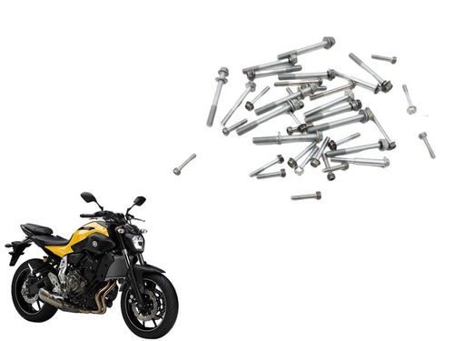 Kit Parafuso Carcaça Motor Mt 07 Mt07 2016 2018