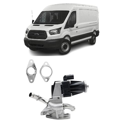 VÁLVULA EGR ELETRÔNICA TRANSIT 2.4 2008/2012 GAUSS GI2015 - 110488 - GI2015