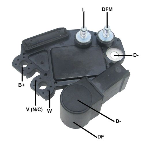 Regulador Voltagem Peugeot 407 1996 a 2021 - 838414 - GA930