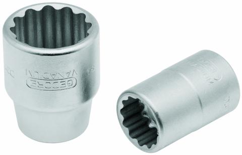 Soquete Estriado Curto Encaixe 3/4 - 1 - D32 - 017.054 - Gedore