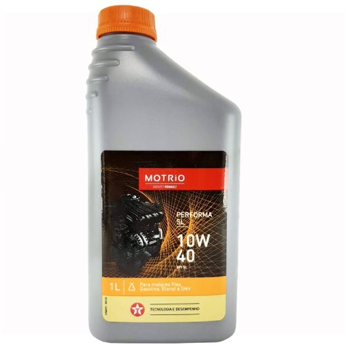 Óleo Lubrificante do Motor Motrio Motrix API SL 10W40 Semissintético 1L