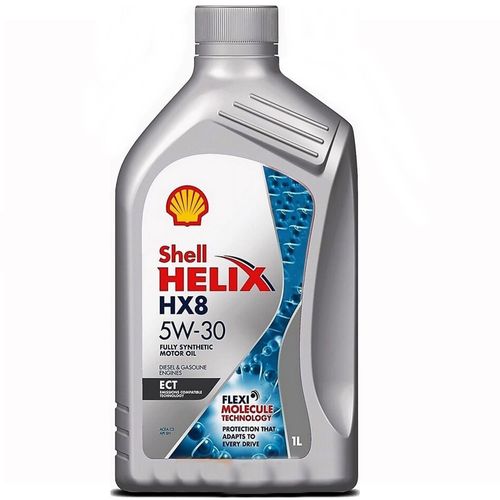 Óleo Lubrificante do Motor Shell Helix HX8 5W30 SN 100% Sintético 1L