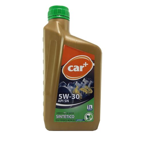 Óleo Lubrificante do Motor Car+  5w30 100% Sintético API SN - 1Lt