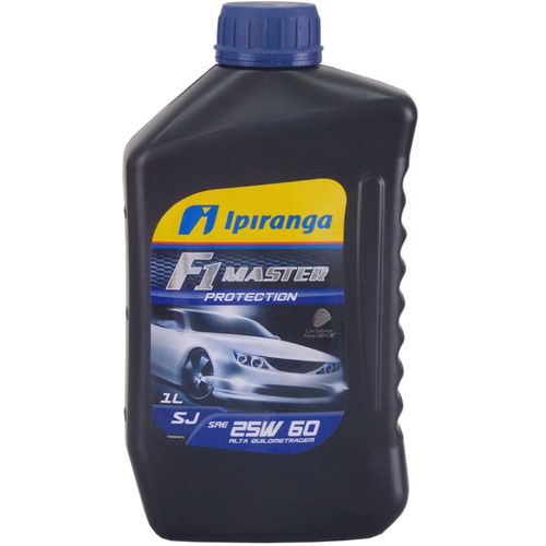 Óleo Lubrificante do Motor Ipiranga F1 Master Protection 25w60 Alta Quilometragem - 1L