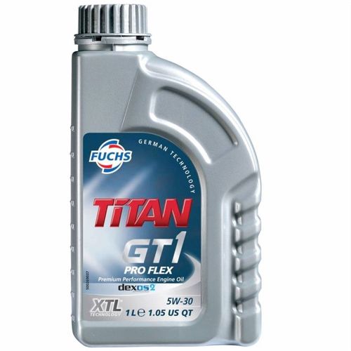 Óleo Lubrificante do Motor Fuchs Titan GT1 Pro Flex 5W30 Sintético 1L