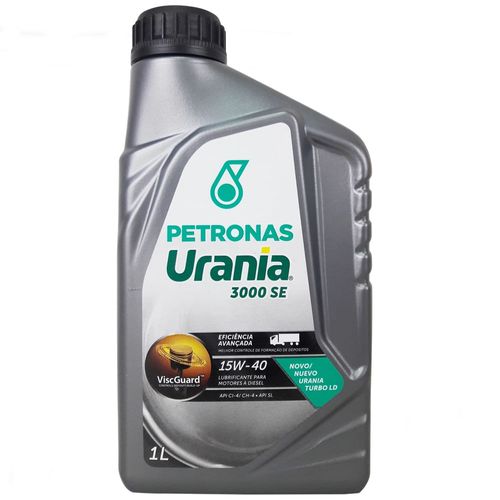Óleo Lubrificante Petronas Urania 3000 SE 15W40 Turbo LD para Motores Diesel 1L