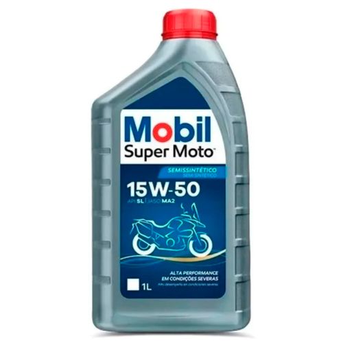 Óleo Mobil 15w/50 Semi Sintético 4 Tempos 1 Litro