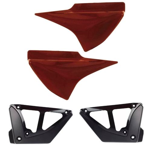 Tampa Lateral Com Complemento Titan150 Laranja 2007