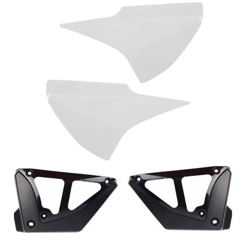 Tampa Lateral Com Complemento Titan150 Branco 2004 A 2008