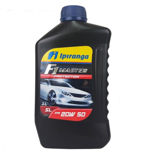 Óleo Lubrificante do Motor Ipiranga F1 Master Protection SL SAE 20W50 Mineral 1L