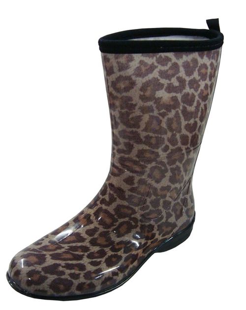 Bota Galocha Borracha Feminina Onça