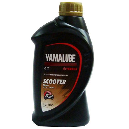 Óleo Yamalube Scooter 10w 40 4 Tempos Semi-sintético 1 Litro