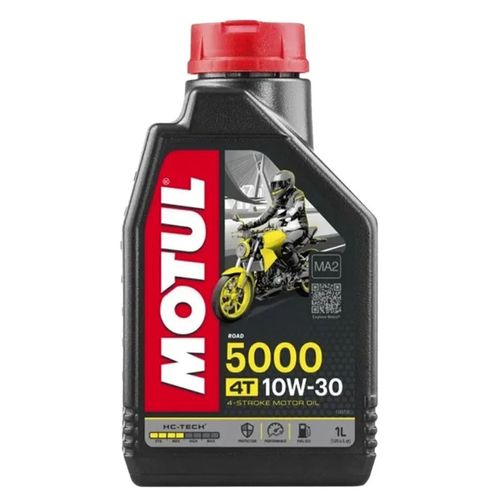 Óleo 4 Tempos Motul 5000 10w 30 Semi-sintético 1 Litro
