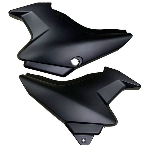 Tampa Lateral Factor 125 2009 a 2012 Preta Fosca Par