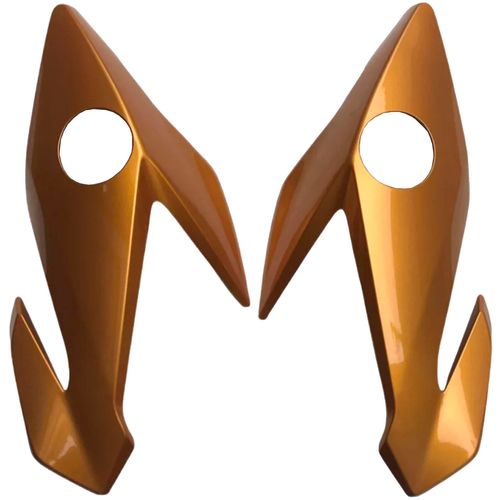 Carenagem Lateral Titan 160 2022 Dourada Par Original Honda