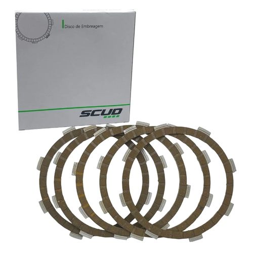 Disco Embreagem Ybr 125 Factor 125 Xtz125 Scud