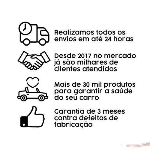 Amortecedor Para Capota de Fibra Medidas 42,5 X 26,0 cm 18KG
