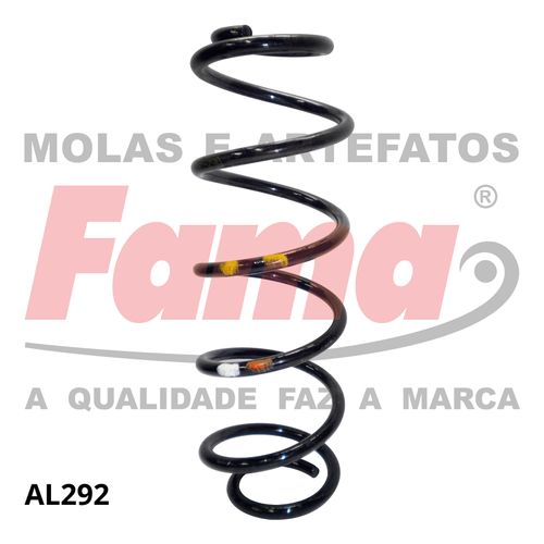 MOLA SUSPENSAO TRASEIRA / UP 14- EXC TSI / FAMA AL292