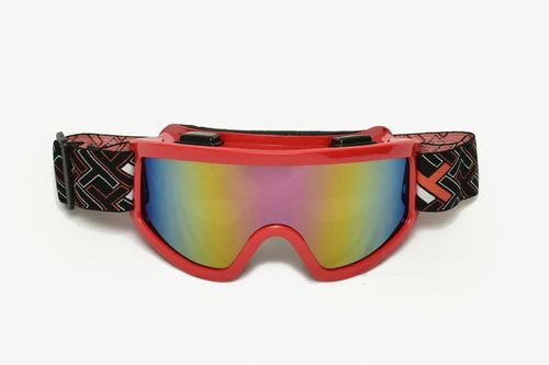 Óculos Mattos Racing Mx Com Lente Espelhada - Vermelho