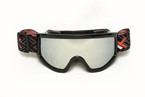 Óculos Mattos Racing Mx Com Lente Espelhada - Preto