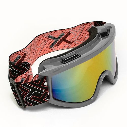 Óculos Mattos Racing Mx Com Lente Espelhada - Cinza