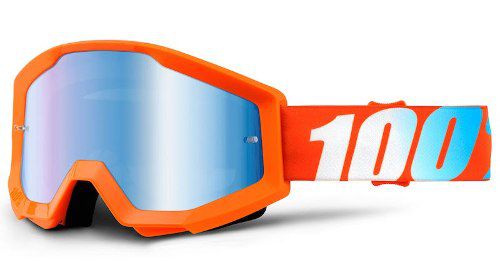 Óculos 100% Strata Orange Lente Espelhada